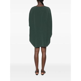 Gianluca Capannolo Fluid Silk Dress - Green
