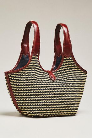 Melie Bianco Bondi Raffia Hobo Bag