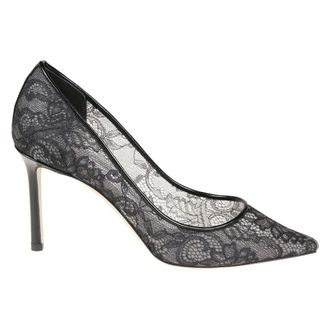 Jimmy Choo London Romy 85 Pump - female - Jimmy Choo - Pumps - Black - 7 UK - Shoes
