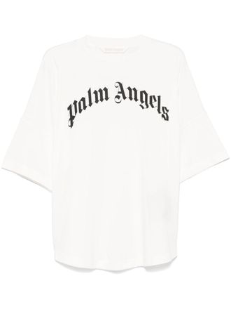 Palm Angels T-shirt con stampa - Bianco