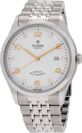 Tudor 1926 Automatic Diamond White Dial Mens Watch M91650-0013