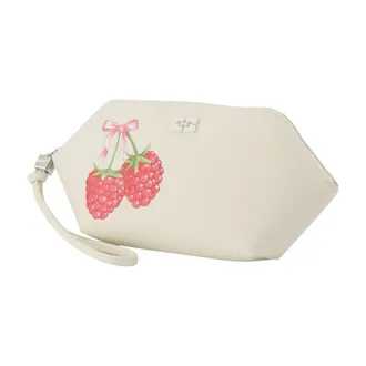 Ganni Bou Clutch - White