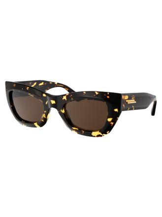 Bottega Veneta Womens Sunglasses Bv1251s Havana Brown Acetate
