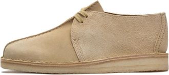 Clarks Desert Trek Schoenen - Heren - Veterschoenen - Beige - 44 1/2 EU - Su&egrave;de - Schoenen