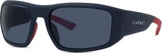 Vuarnet Racing 11 Zonnebril - Heren - Zonnebrillen - Blauw - 59 MM - Nylon - Accessoires