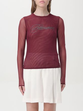 Blumarine Top Blumarine in nylon a micro rete stretch