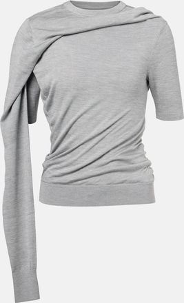 Acne Studios Top in jersey di seta