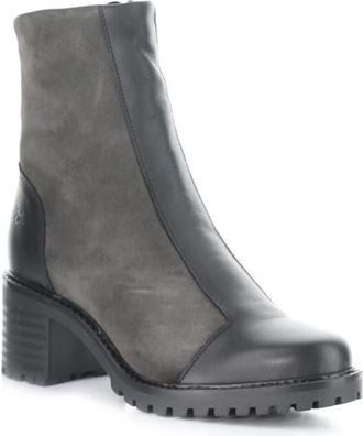 Bos. & Co. Ingrid Waterproof Bootie in Black/Anthracite at Nordstrom, Size 10-10.5Us