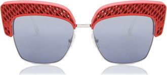 Oxydo O.NO 1.2 0KWX 96 Womens Sunglasses Red Size 55