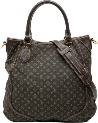 Louis Vuitton Pre-owned Tote Bags, female, Brown, Size: ONE SIZE Pre-owned Patterned Fabric Handbag