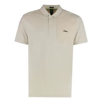HUGO BOSS Hombre, Camisetas, Beige, Talla: L