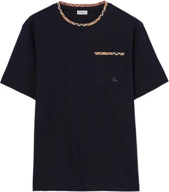 Burberry Uomo, Top, Blu, M, new