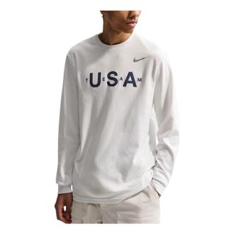 Nike Team USA Primary Dri-FIT Long-Sleeve Top Summit White HQ5716-121