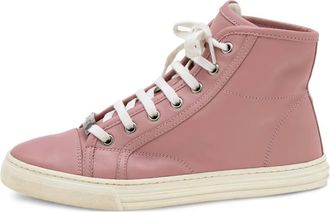 Gucci logo-plaque sneakers - Pink