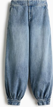 H&M Denimhose mit Ballon Leg - Blue