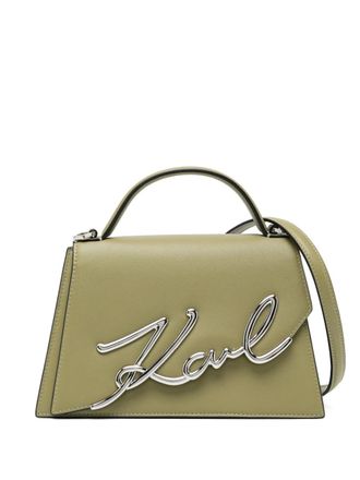 Karl Lagerfeld Ksignature 2.0 MD crossbody bag - Groen