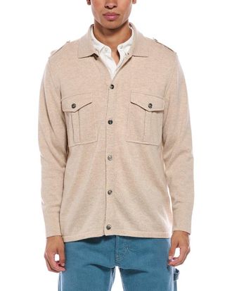 N.Peal N.Peal 100% Cashmere Safari Shirt