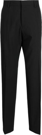BOSS straight-leg tailored trousers - men - Virgin Wool/Elastane - 56 - Black