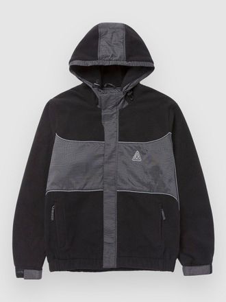 HUF Nauls Polar Fleecejacke schwarz