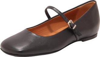 Poesie Veneziane Pbal 11 Mary Jane - Dames - Ballerinas - Zwart - 36 EU - Leer - Schoenen