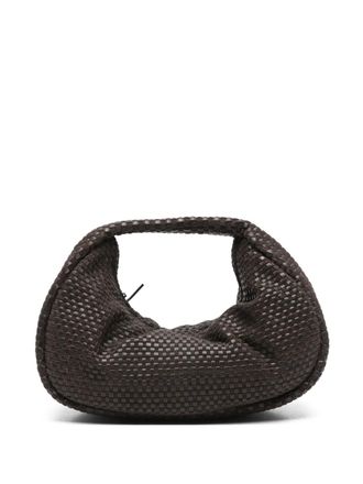 St.Agni Lattice Weave Bon Bon shopper - Bruin