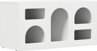 vidaXL TV Cabinet White 80 x 35 x 40 cm Engineered Wood vidaXL