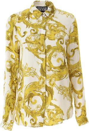 Versace Jeans Couture Barok Twill Overhemd - Dames - Overhemden - Veelkleurig - M - Overhemden