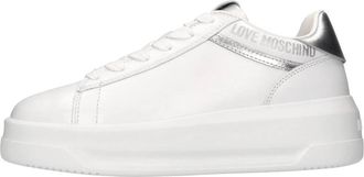 Love Moschino Ja 15525G0Mia 210B Sneakers - Dames - Sneakers - Wit - 38 EU - Leer - Schoenen