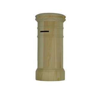 Trade Shop Trade Shop - Salvadanaio Forma Torre Tappo In Gomma Decoupage Monete Banconote Idea Regalo