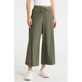 90 Degree by Reflex Warp Avenue Gaucho Pants in Thyme at Nordstrom Rack, Size X-Small