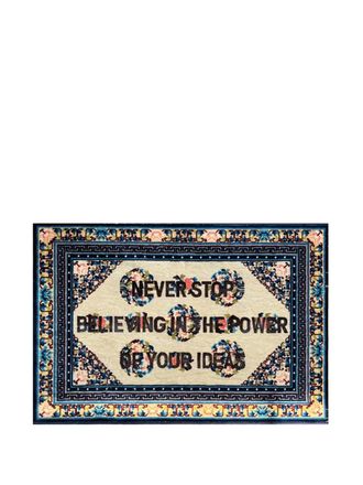 Seletti Believing rug - unisex - Polyester - OS - Neutrals