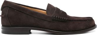 Bally Mocassini in pelle scamosciata - Marrone