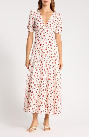 Reformation Naira Floral Dress in Dolly at Nordstrom, Size 10