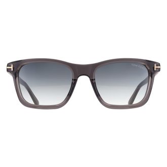 Tom Ford Square Mens Shiny Grey Gradient Barron FT1179 - One Size