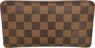 Louis Vuitton Ebene Long Wallet (Bi-Fold) (Pre-Owned)