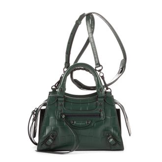 Balenciaga Pre-owned Womens Neo Classic City Handbag - Green - One Size