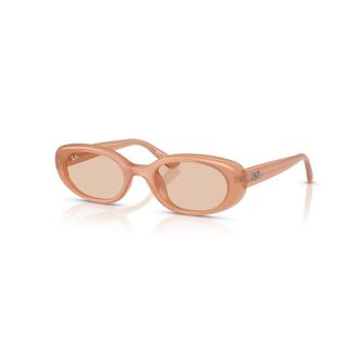 Ray-Ban Rechthoekige Zonnebril - unisex - Zonnebrillen - Bruin - 53 MM - Accessoires