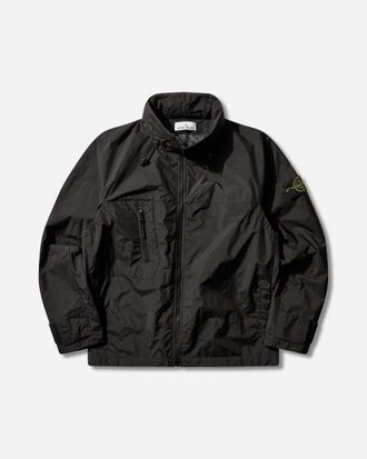 Stone Island Men s Metal Lamina Poly Ripstop Jacket Black