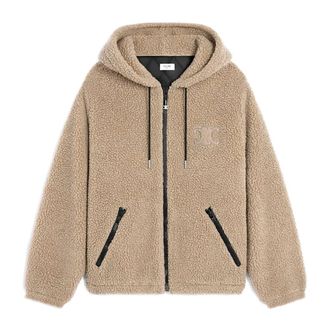 Celine Zip-throughs, male, Beige, Size: L Giubbino
