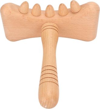OEM Gua Sha De Madera Para Masaje Corporal: Herramienta Port&aacute;til De Relajaci&oacute;n Para Hombros Y Cuello