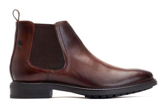 Base London Ranger Mens Chelsea Boots - Brown - Size UK 6