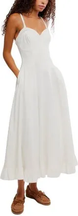 Free People Another Season Midi Dress in Coconut Milk at Nordstrom Rack, Size X-Large