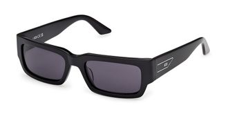 GCDS GD0068 01A Mens Sunglasses Black Size 53