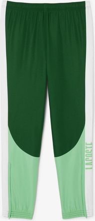 Lacoste Mens Colour Block Joggers in Green - Size X-Small