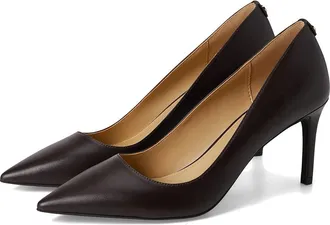 Michael Kors Alina Flex Pump Womens Shoes Chocolate 1 : 8.5 M, Leather