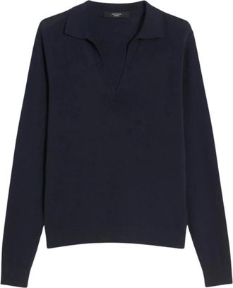 Max Mara Mujer, Jerseys, Azul, Talla: S