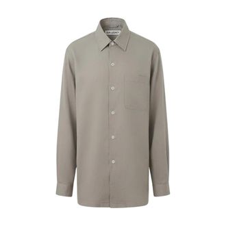 Our Legacy Casual Shirts, male, Beige, Size: XL Every Shirt