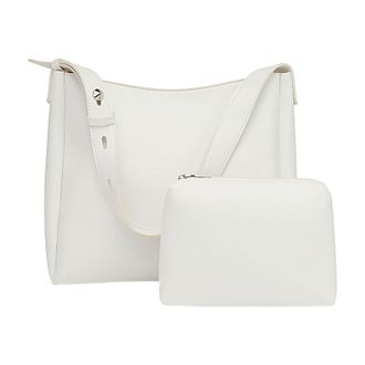 Generic Women Handbags Large Tote Shoulder Bag Crossbody Bag for Women Slouchy PU Leather Ladies Top Handle Satchel Hobo 2PCS with Purse Set Birthday Gifts fo