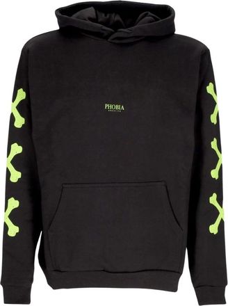 Phobia Archive Cross Bones Hoodie - Heren - Hoodies - Zwart - M - Katoen - Hoodies & sweatvesten
