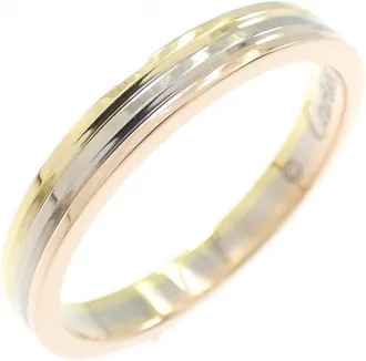 Cartier Yellow Gold (18K) Pink Gold (18K) White Gold (18K) Band Ring (Pre-Owned)
